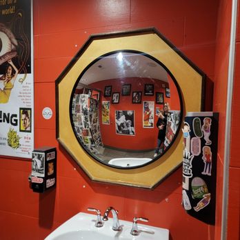 Aretha Frankenstein's - Washroom mirror - Breakfast & Brunch Near Me - Knoxville, Tennessee Aretha Frankenstein's - Washroom mirror - Breakfast & Brunch Near Me - Knoxville, Tennessee