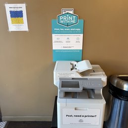 no indoor seating in april 2022 but at least i can print out a quick PDF here?!