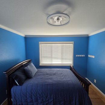 Rudy’s General Handyman - New paint, trim, base boards, crown molding, blinds and light fixture. - Handyman Near Me Rudy’s General Handyman - New paint, trim, base boards, crown molding, blinds and light fixture. - Handyman Near Me