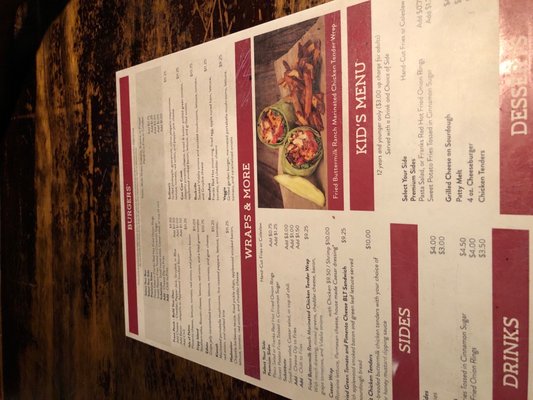 Menu photo 4 Pawleys Front Porch Columbia, SC