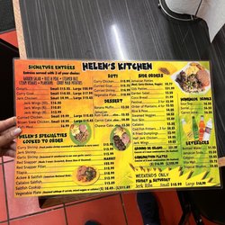 Helen's Kitchen - Menu