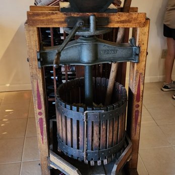 Deer Run Winery - Decorative wine press - Wineries Near Me - Geneseo, New York