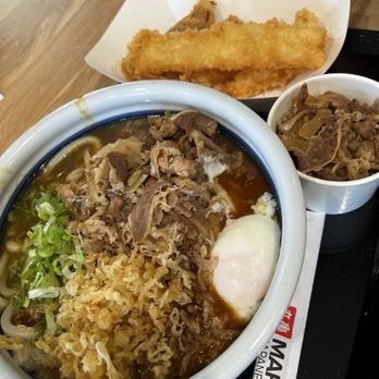 Marugame Udon - Curry Nikutama with extra sweet beef - Japanese Near Me - San Gabriel, California