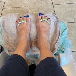 Native Dreams Day Spa & Full Service Salon - Fabulous pedicure.