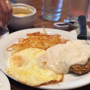 Denny's - Country Fried Steak & Eggs - Diners Near Me - Oceanside, California