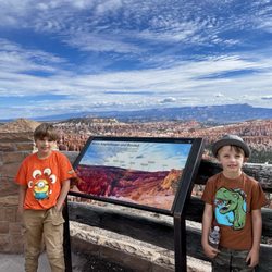 My son is Luke and Liam really enjoyed going down into the canyon