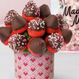a bouquet of chocolate covered strawberries a bouquet of chocolate covered strawberries
