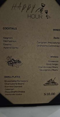 Menu photo 8 Radici Hermosa Beach, CA