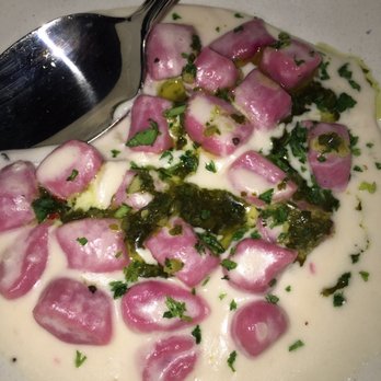 Bacari W 3rd - Ricotta & Beet Gnocchi ($10) - Breakfast & Brunch Near Me - Los Angeles, California Bacari W 3rd - Ricotta & Beet Gnocchi ($10) - Breakfast & Brunch Near Me - Los Angeles, California