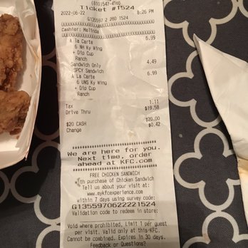 KFC - Recipe of this trash I paid for!! - Chicken Shop Near Me - Mount Morris, Michigan KFC - Recipe of this trash I paid for!! - Chicken Shop Near Me - Mount Morris, Michigan
