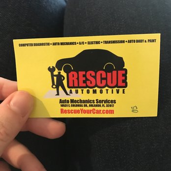 Rescue Auto Body - Business card - Auto Repair Near Me - Orlando, Florida Rescue Auto Body - Business card - Auto Repair Near Me - Orlando, Florida