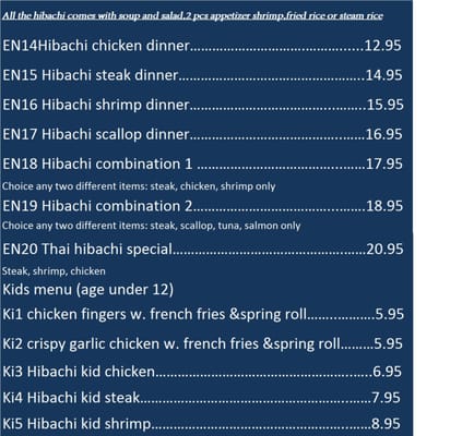 Menu photo 8 Top Thai Dothan, AL