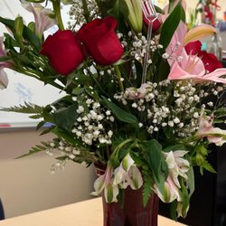 1 day after flowers received