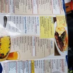 the menu for the restaurant the menu for the restaurant