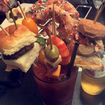 Benchmark Chicago - Build your own Bloody Mary did not disappoint! - Sports Bars Near Me - Chicago, Illinois