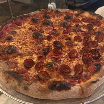 Thunderbolt Pizza - 16" half Pepperoni half Cheese pizza - Pizza Near Me - Long Beach, California