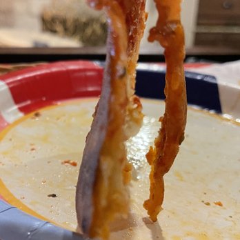 Pizza Cave - Pizza so crisp when picked up by a fork it bends in half. - Italian Near Me - Dripping Springs, Texas Pizza Cave - Pizza so crisp when picked up by a fork it bends in half. - Italian Near Me - Dripping Springs, Texas
