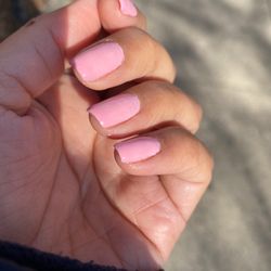 Jessica Nail - Finished nails.