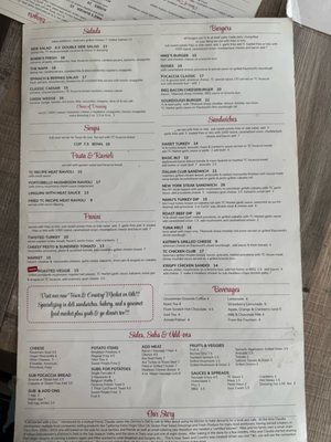 Menu photo 8 Town & Country Cafe Tracy, CA