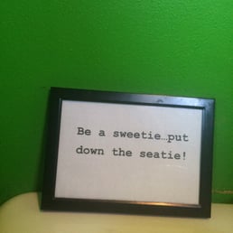 Bathroom humor. Bathroom humor.
