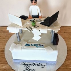 Custom Cakes - Workaholic Cake