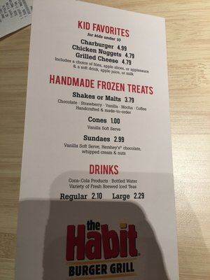 Menu photo 2 Habit Burger & Grill Waldorf, MD Menu photo 2 Habit Burger & Grill Waldorf, MD