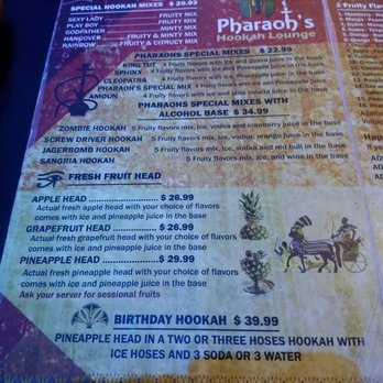 Pharaohs Hookah Lounge - Pineapple hookah looks cool - Hookah Bars Near Me - Irving, Texas