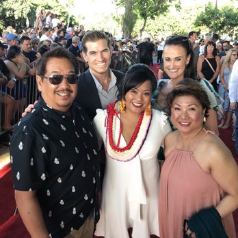 Sunset On the Beach - Walking the red carpet w/Kimee aka Dr. Kunha on both Hawaii Five-0 and Magnum PI premieres - Cinema Near Me - Honolulu, Hawaii