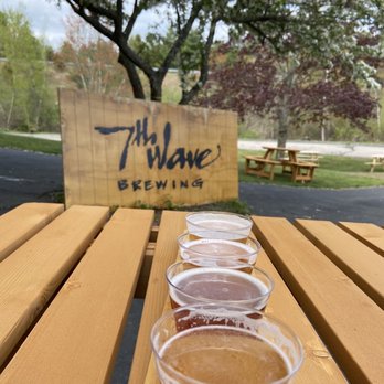 7th Wave Brewing - Flight - Breweries Near Me - Medfield, Massachusetts