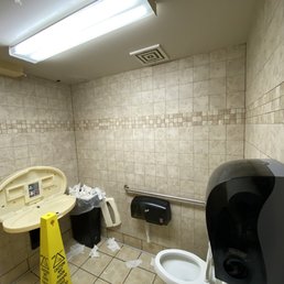 Super gross Safeway restroom. (The norm). Super gross Safeway restroom. (The norm).