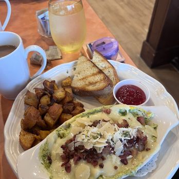 Alina’s Cafe - Pesto baked eggs - Cafes Near Me - Des Moines, Washington