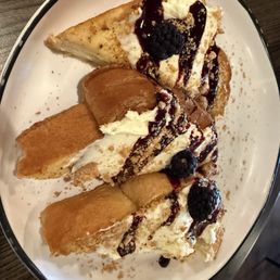 Marionberry Cheesecake French Toast