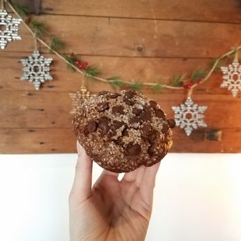 Coffeehouse Five - This is their house baked Double Chocolate muffin! - Coffee & Tea Near Me - Greenwood, Indiana