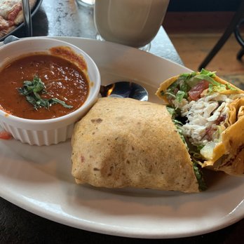 The Island Pub - Turkey cranberry wrap and tomato bisque - Pizza Near Me - Douglas, Alaska The Island Pub - Turkey cranberry wrap and tomato bisque - Pizza Near Me - Douglas, Alaska
