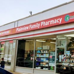 Plainview Family Pharmacy - Front sign