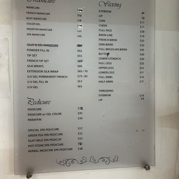 Modern Spa - Price List - Nail Salons Near Me - New York, New York Modern Spa - Price List - Nail Salons Near Me - New York, New York