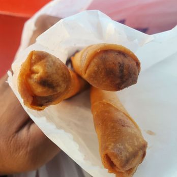 Lucky Three Seven - Three XL Pork Lumpias - Filipino Near Me - Oakland, California Lucky Three Seven - Three XL Pork Lumpias - Filipino Near Me - Oakland, California