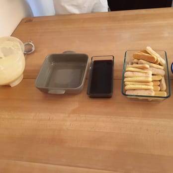 Gusto Italiano - Tiramisu ingredients - Cooking Classes Near Me - Bellagio, Colorado