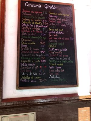 Menu photo 6 Giralda Seville, SE