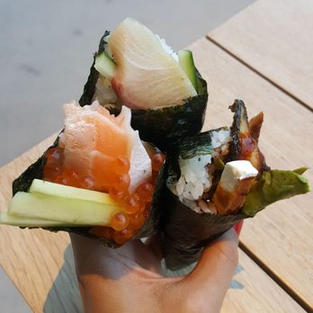 Uroko - Sake hotate/hamachi/unagi cheese - Japanese Near Me - Austin, Texas Uroko - Sake hotate/hamachi/unagi cheese - Japanese Near Me - Austin, Texas