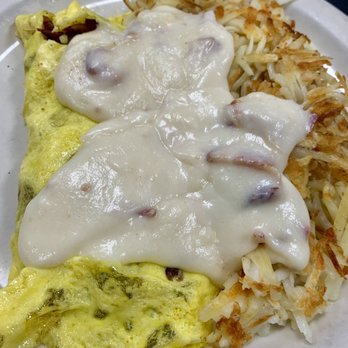 Plaza Inn Restaurant - Mushroom, Bacon, Onion Omelet $9.95 - Restaurants Near Me - Ontario, Oregon