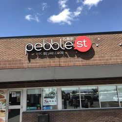 Pebble Street Restaurant - Front sign
