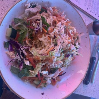 Lazy Dog Restaurant & Bar - My friend has the Chinese salad - New American Near Me - Corona, California Lazy Dog Restaurant & Bar - My friend has the Chinese salad - New American Near Me - Corona, California