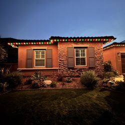 Modern Lightscapes - Permanent Holiday Lighting Installation