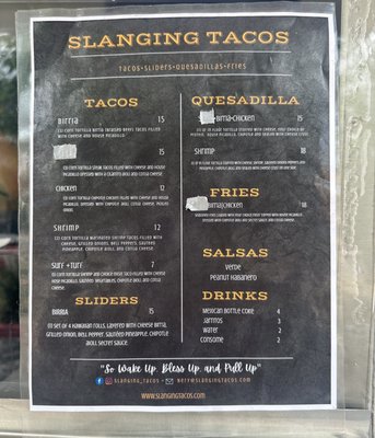 Menu photo 5 Slanging Tacos Las Vegas, NV Menu photo 5 Slanging Tacos Las Vegas, NV