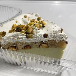 Pistachio baklava pie Pistachio baklava pie