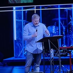 Nations Church - Campus Pastor Darrin bringing the word.
