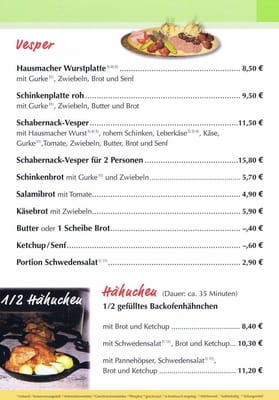 Menu photo 2 Hof Schabernack Schöllkrippen, BY