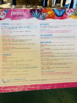 Menu photo 1 Banditos Bar & Kitchen- Towson Towson, MD