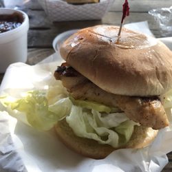 The Dam Grill - Grilled chicken sandwich (not bland!)